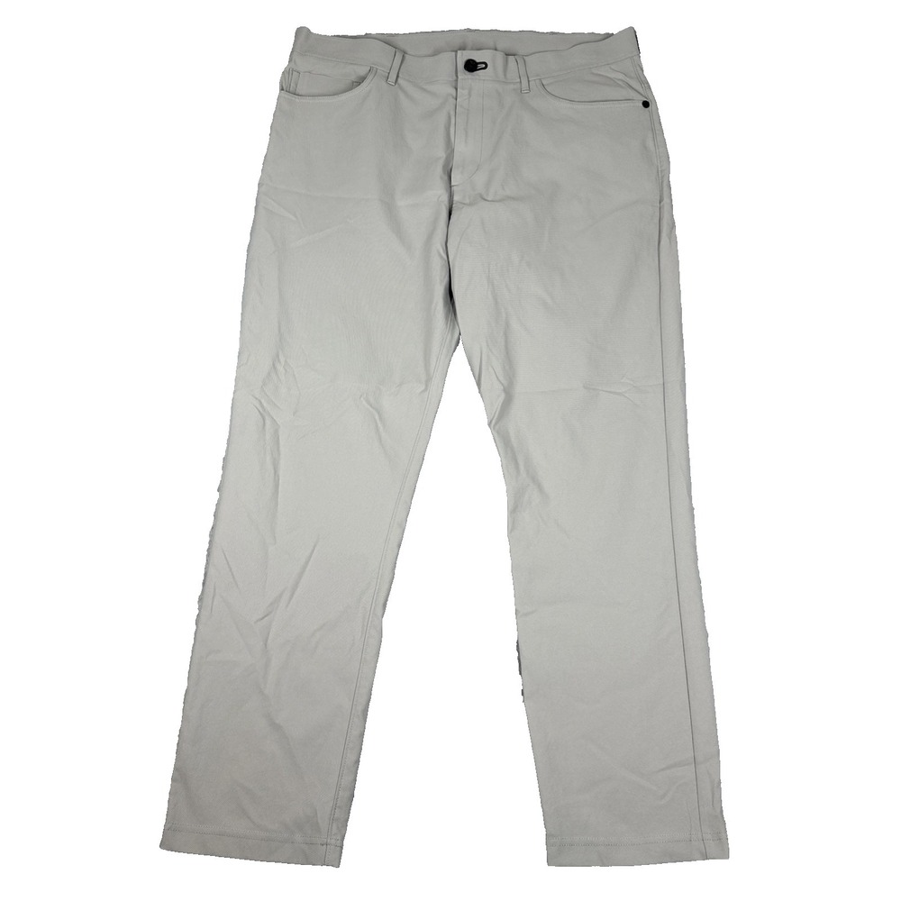 Public Rec Men's Golf Performance Tech Chino Pants 34x30 Light Tan Stretch